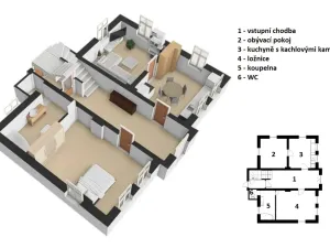 Prodej rodinného domu, Vrchlabí - Hořejší Vrchlabí, 239 m2