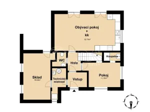 Prodej chalupy, Okrouhlo, 140 m2