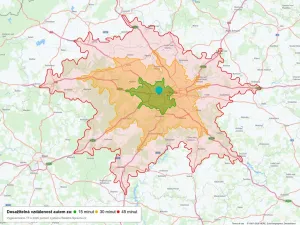Pronájem bytu 1+kk, Praha - Břevnov, Bělohorská, 20 m2