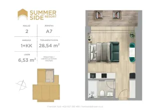 Prodej bytu 1+kk, Rokytnice nad Jizerou, 35 m2
