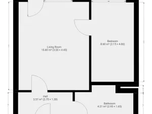Pronájem bytu 2+kk, Praha - Nusle, Kotorská, 34 m2