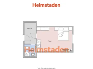 Pronájem bytu 1+kk, Havířov - Město, Hlavní třída, 20 m2