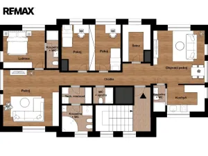Pronájem bytu 5+kk, Praha, U krčské vodárny, 136 m2