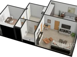 Prodej bytu 2+1, Písek, Šafaříkova, 52 m2