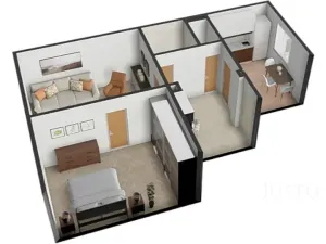 Prodej bytu 2+1, Písek, Šafaříkova, 52 m2