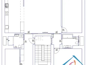 Pronájem bytu 4+kk, Praha - Libeň, Na rozcestí, 128 m2