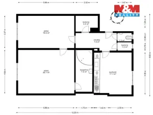 Prodej bytu 2+1, Praha - Žižkov, Baranova, 85 m2