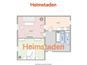 Pronájem bytu 2+1, Ostrava - Mariánské Hory, Výstavní, 56 m2