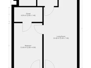 Pronájem bytu 2+kk, Praha - Vysočany, Poděbradská, 55 m2