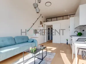 Pronájem bytu 1+kk, Praha - Holešovice, V háji, 28 m2