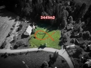 Prodej pozemku pro bydlení, Horní Bečva, 3441 m2