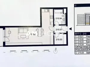 Pronájem bytu 1+kk, Praha - Strašnice, Zvěřinova, 51 m2
