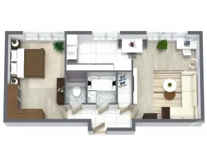 Pronájem bytu 2+1, Havířov - Město, 17. listopadu, 56 m2