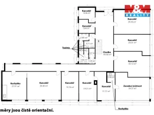 Pronájem kanceláře, Klatovy - Klatovy I, nám. Míru, 396 m2