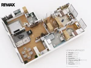 Prodej bytu 4+kk, Praha - Nusle, Pujmanové, 81 m2