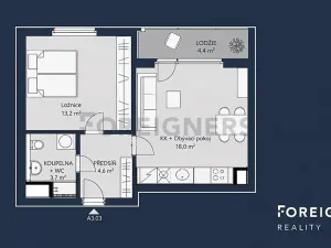 Pronájem bytu 2+kk, Hostivice, Cihlářská, 40 m2