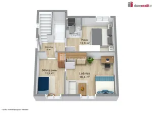 Prodej rodinného domu, Hroznětín, ČSA, 92 m2