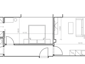 Pronájem bytu 2+kk, Nové Město nad Metují, T. G. Masaryka, 62 m2