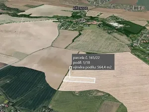 Prodej podílu pole, Křenice, 1693 m2