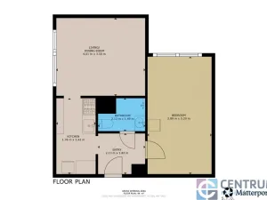 Pronájem bytu 2+kk, Jablonec nad Nisou, Na Vršku, 43 m2