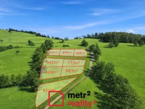 Prodej pozemku pro bydlení, Staré Město, Hynčice pod Sušinou, 886 m2