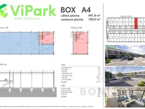 Pronájem skladu, Brno, Vinohradská, 457 m2