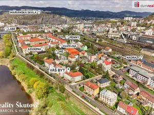 Prodej bytu 2+1, Ústí nad Labem - Střekov, Střekovské nábřeží, 52 m2