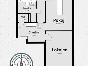 Prodej bytu 2+1, Letohrad, U Dvora, 63 m2