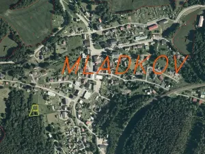Dražba pozemku pro bydlení, Mladkov, 1004 m2