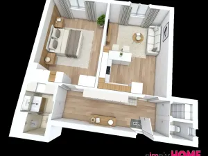 Prodej bytu 2+kk, Praha - Nusle, Táborská, 57 m2