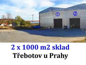 Pronájem skladu, Třebotov, Pod Vsí, 1000 m2