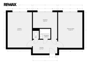 Prodej bytu 2+1, Praha, Káranská, 54 m2