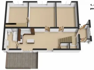 Prodej rodinného domu, Rohatec, Vítězná, 151 m2