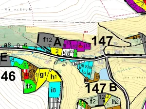 Dražba lesa, Libecina, 2475 m2