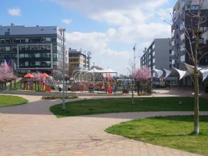 Pronájem bytu 1+kk, Praha - Stodůlky, náměstí Junkových, 32 m2