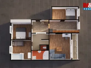 Prodej bytu 4+1, Teplice - Trnovany, Olbrachtova, 88 m2