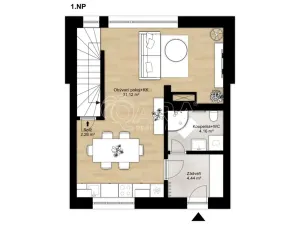 Prodej rodinného domu, Horoušany, 84 m2