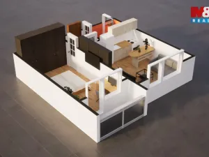 Prodej bytu 2+kk, Liberec - Liberec VI-Rochlice, Ježkova, 41 m2