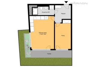 Prodej bytu 2+kk, Praha - Košíře, Naskové, 49 m2