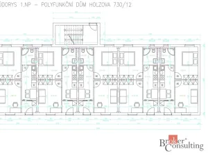 Prodej činžovního domu, Brno - Líšeň, Holzova, 579 m2