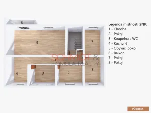 Prodej rodinného domu, Hustopeče, Herbenova, 437 m2