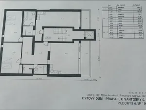 Prodej bytu 3+kk, Praha - Smíchov, U Santošky, 108 m2