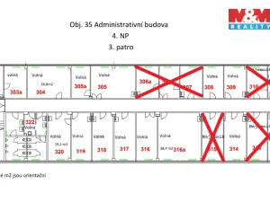 Pronájem kanceláře, Hradec Králové - Nový Hradec Králové, Brněnská, 40 m2