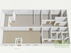 Prodej atypického bytu, Karlovy Vary, Rohová, 120 m2