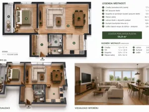 Pronájem bytu 2+1, Mladá Boleslav - Mladá Boleslav II, Havlíčkova, 63 m2