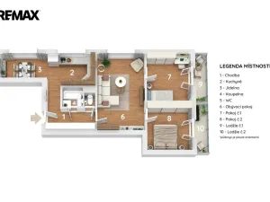 Prodej bytu 3+1, Ostrava - Poruba, Vietnamská, 66 m2