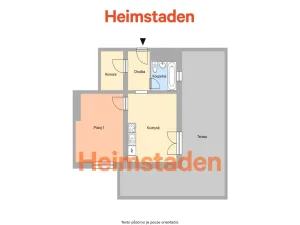 Pronájem bytu 1+1, Havířov - Šumbark, nám. T. G. Masaryka, 54 m2