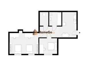 Pronájem bytu 2+1, Praha - Nusle, Žateckých, 71 m2