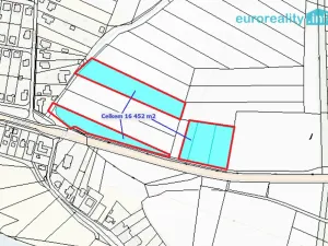 Prodej pole, Strakonice, 16452 m2