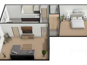 Prodej bytu 2+1, Písek, třída Přátelství, 60 m2